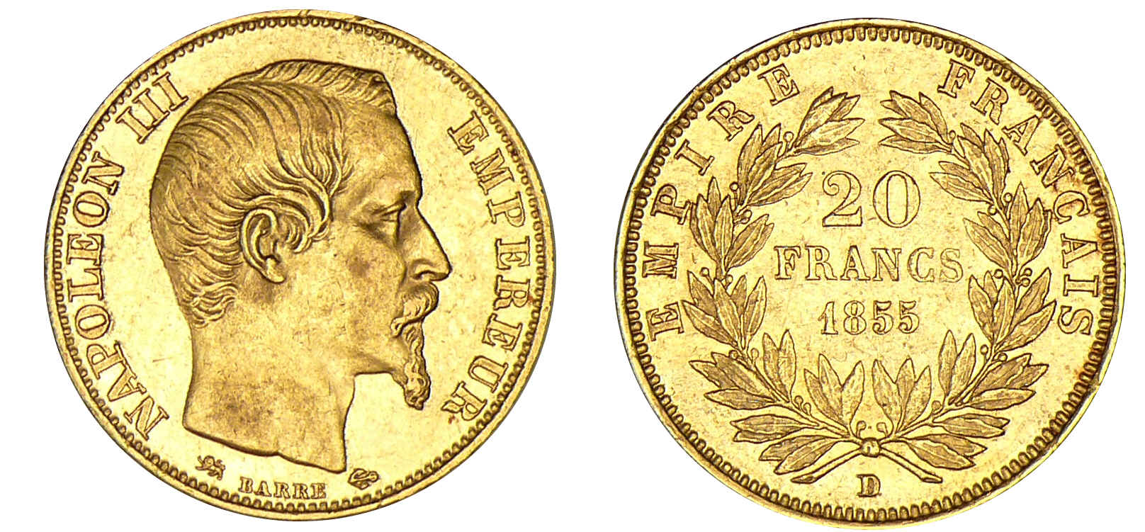 Valeur Piece 10 Centimes Napoleon 3 1855 Vente sur offre terminée Napoléon III (1852-1870) - Monnaies d'antan