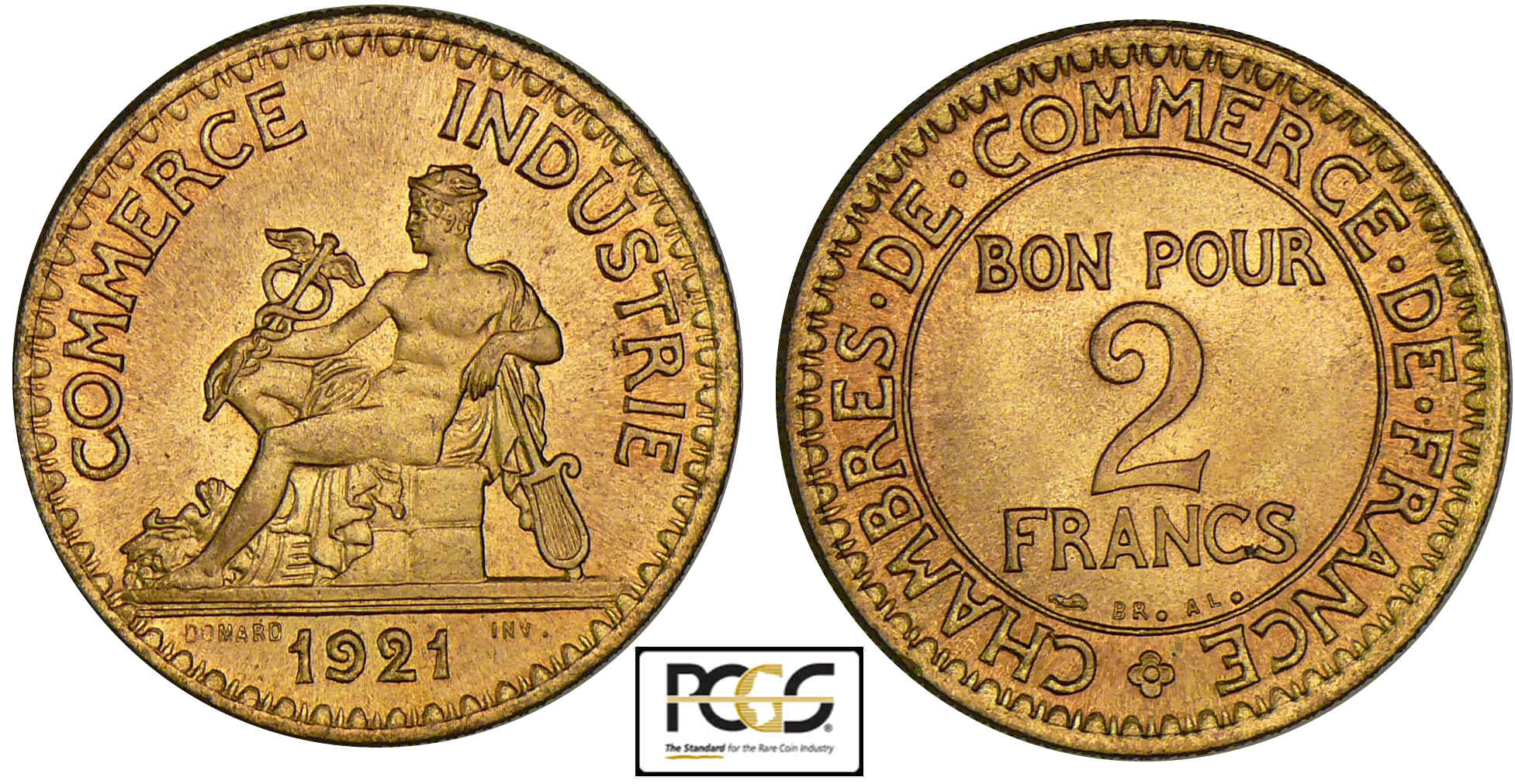 Piece Commerce Industrie 1922 Bon Pour 2 Francs Valeur Page 2 - Vente sur offre terminée Troisième République (1871-1940) -  Monnaies d'antan